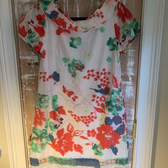 Multi colored patterned shift dress from Karlie - Picture 2 of 3